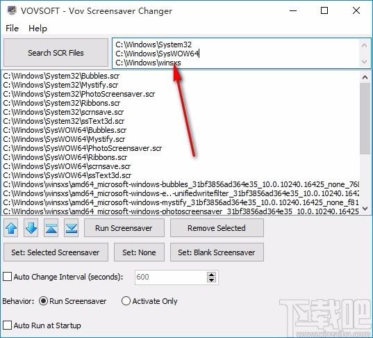 VoV Screensaver Changer下载,自动更换屏保软件