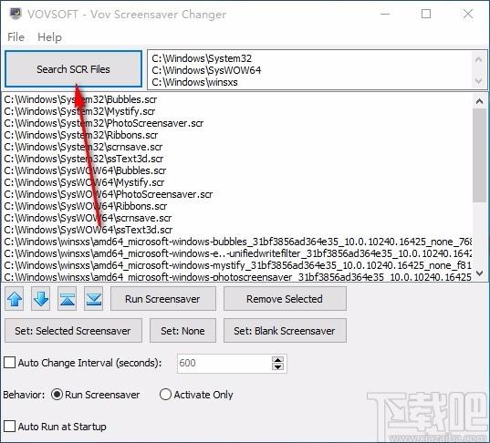 VoV Screensaver Changer下载,自动更换屏保软件