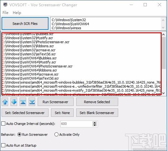 VoV Screensaver Changer下载,自动更换屏保软件