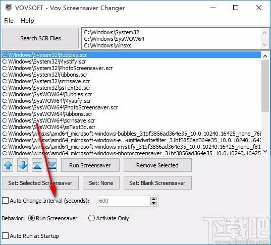 VoV Screensaver Changer下载,自动更换屏保软件