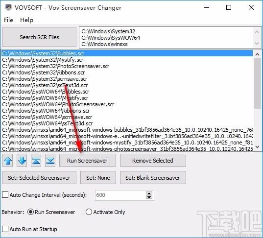 VoV Screensaver Changer下载,自动更换屏保软件