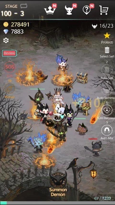 恶魔革命中文版下载,恶魔革命,放置手游,韩国手游