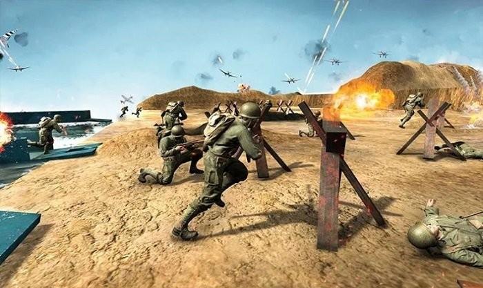 二战陆军游戏(D-Day World War 2 Army Games)下载,二战陆军,二战游戏,射击游戏