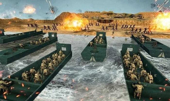 二战陆军游戏(D-Day World War 2 Army Games)下载,二战陆军,二战游戏,射击游戏